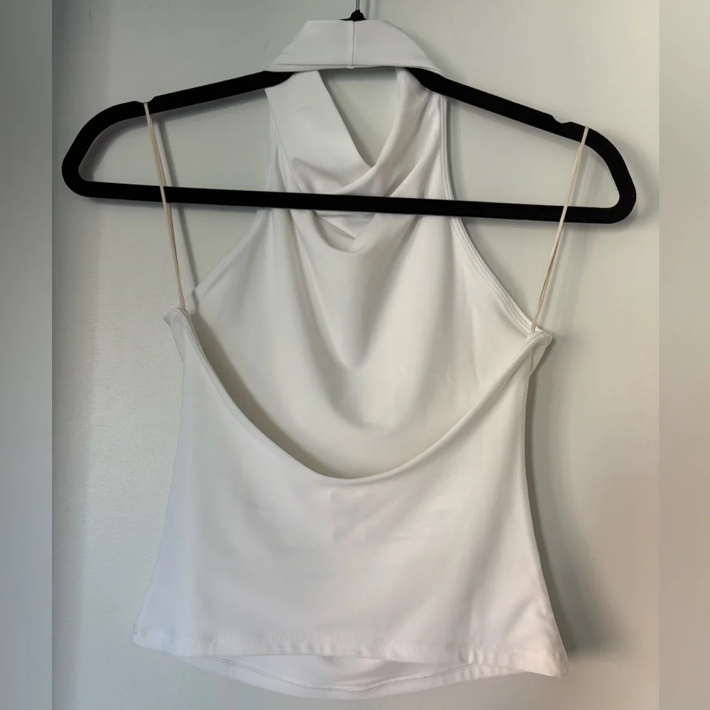 Aritzia Wilfred Tower top, white, XS - Picture 2 of 5